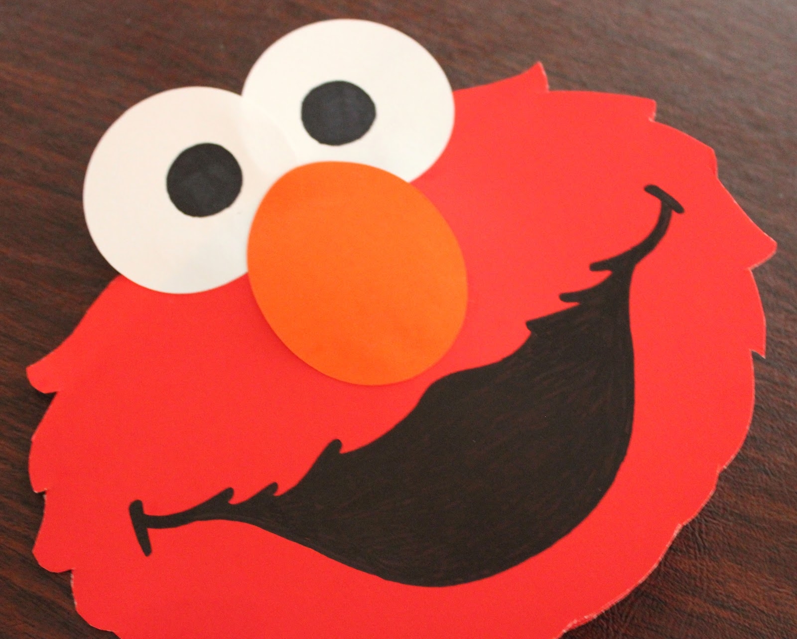 Elmo Eyes And Nose Printable