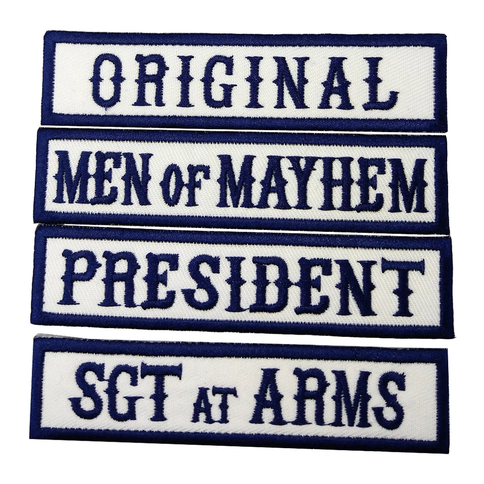 Sons Of Anarchy Printable Patches