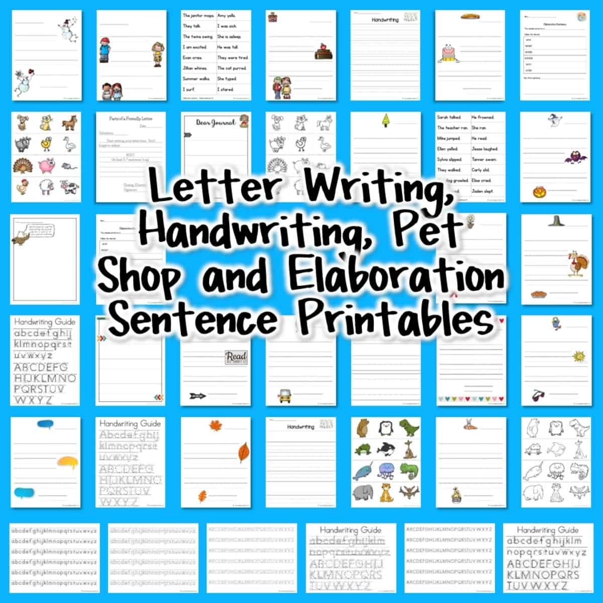 Printable Literacy Centers For Second Grade