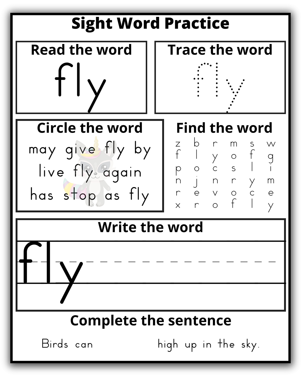 First Grade Dolch Sight Words Practice Extreme Couponing Mom
