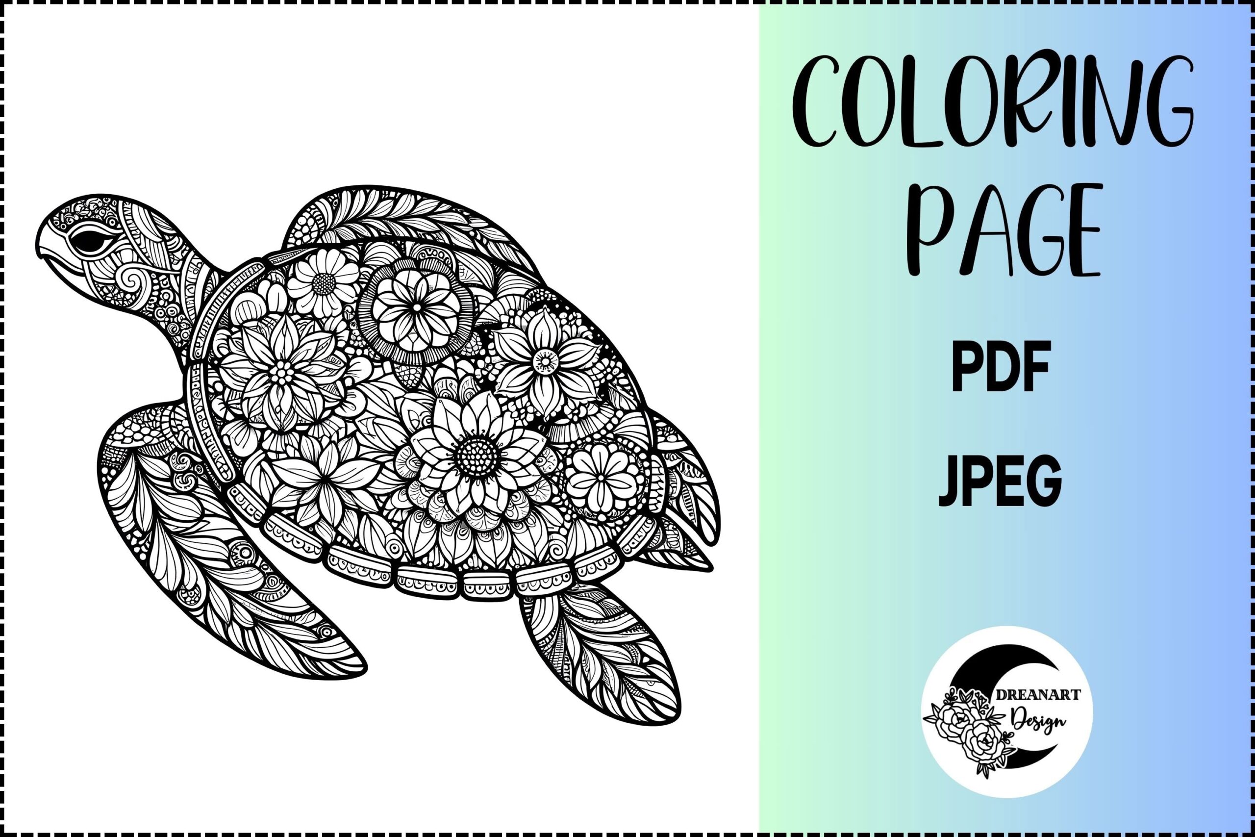 Sea Turtle Coloring Pages Printable