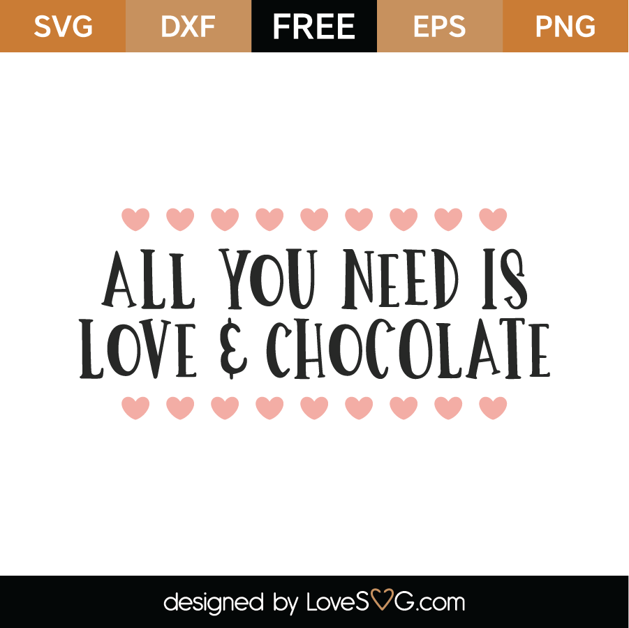 All You Need Is Love Free Printable