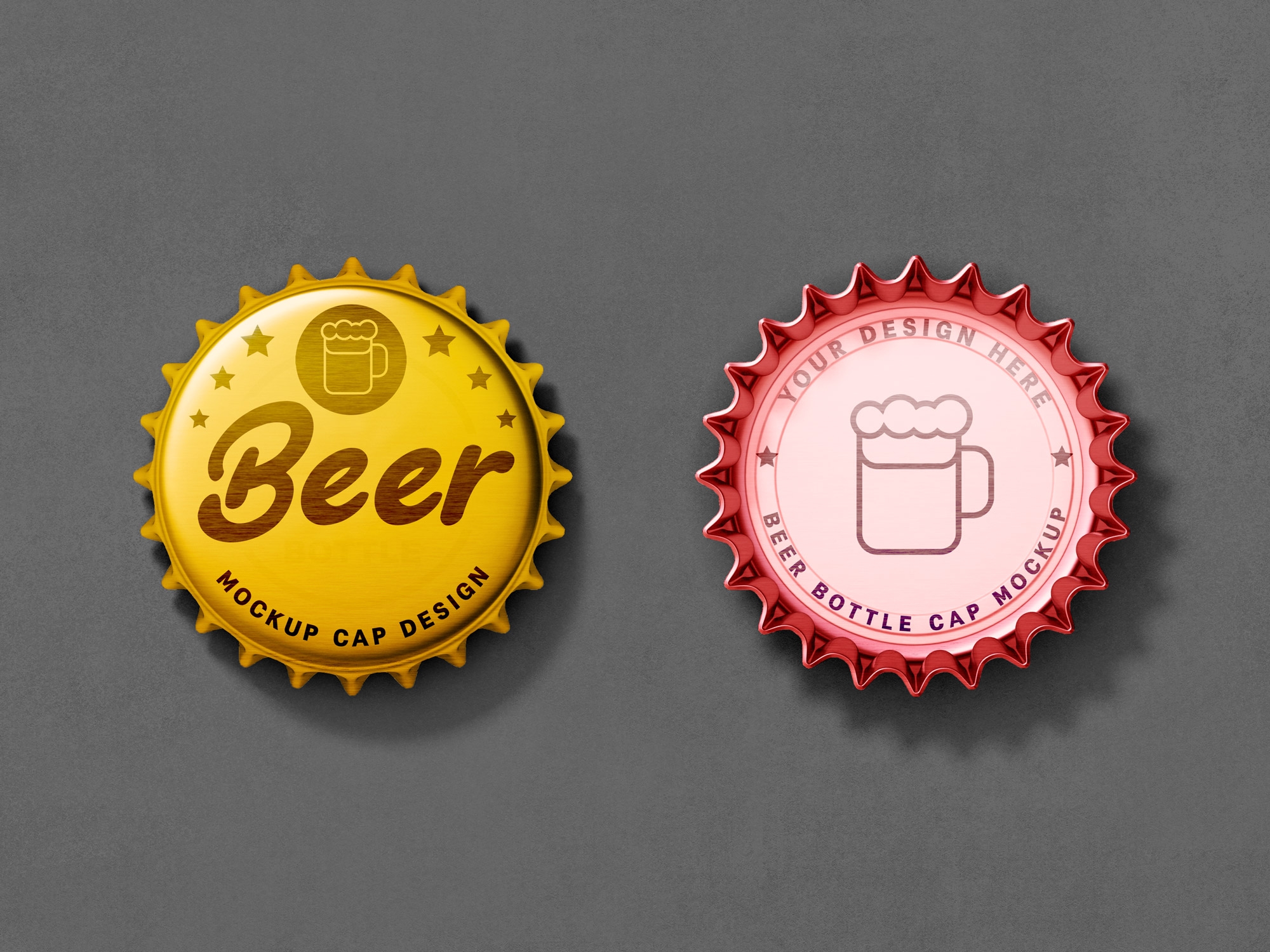 Free Bottle Cap Mockup Mockuptree