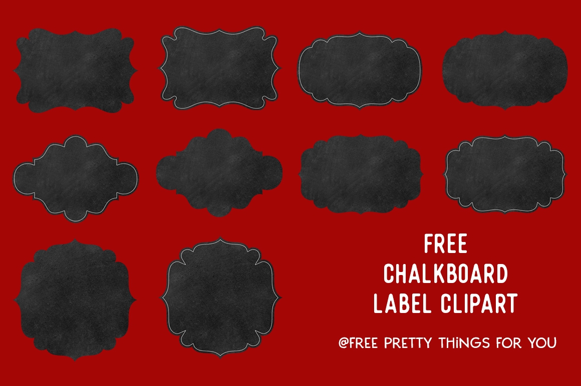 Free Printable Chalkboard Label Templates