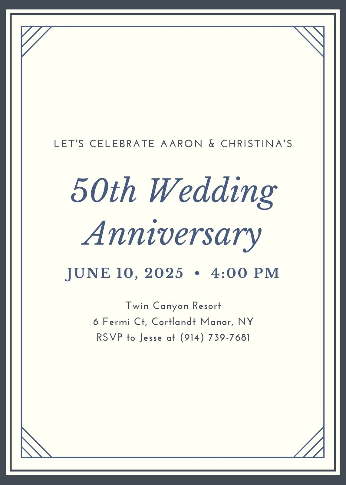 50Th Wedding Anniversary Cards Free Printable