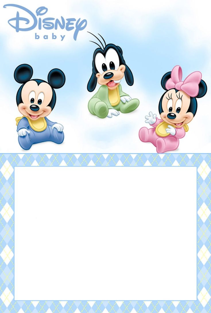 Free Disney Baby Sales Shower Invitation Templates