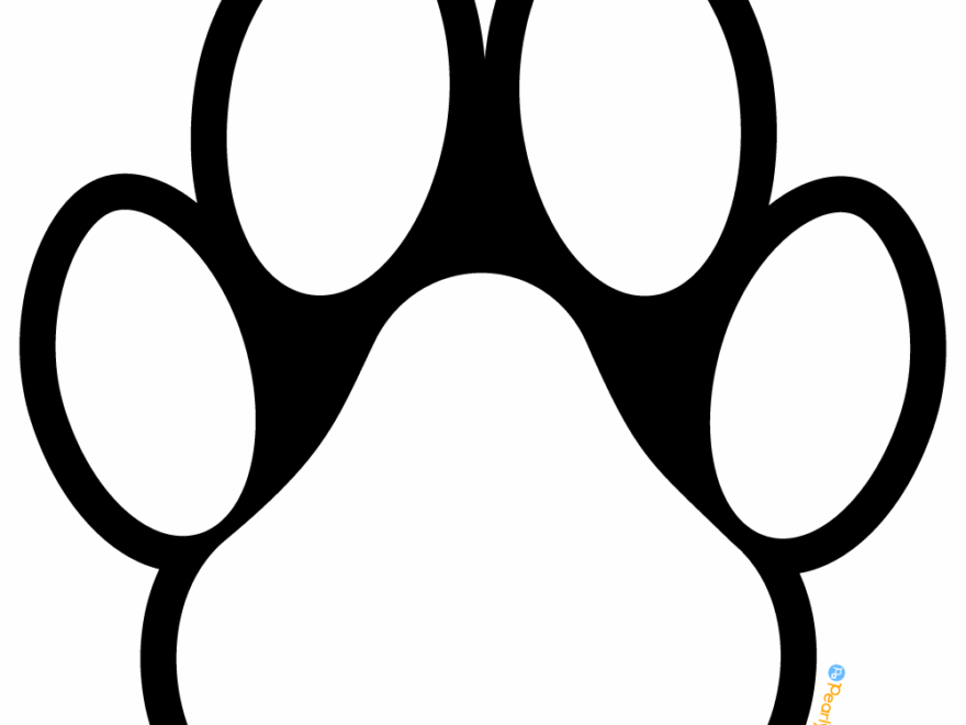 FREE Dog Paw Print Clipart Royalty free Pearly Arts
