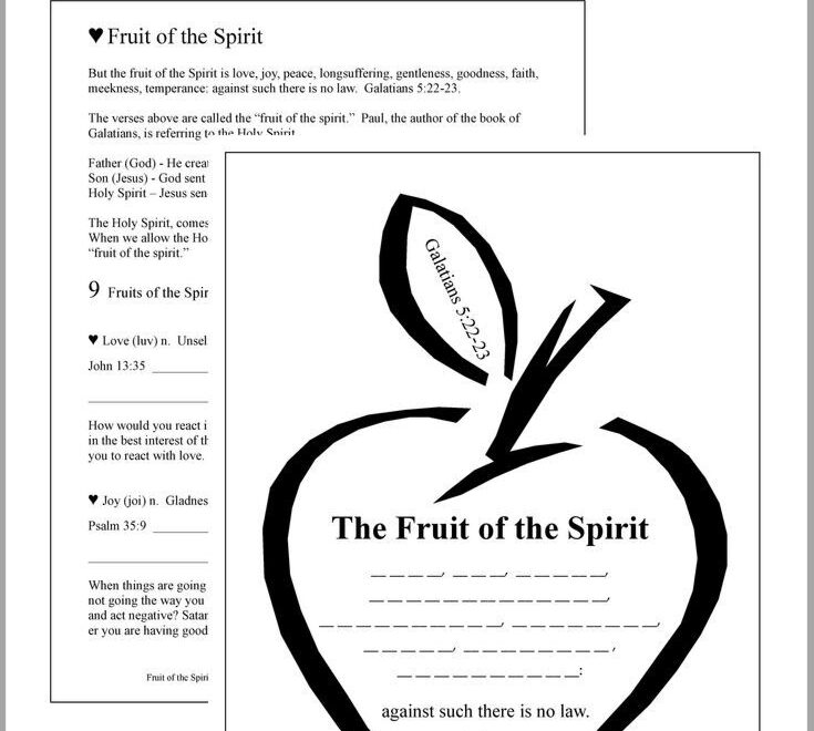FREE Printable Bible Study Lesson For Kids Teens