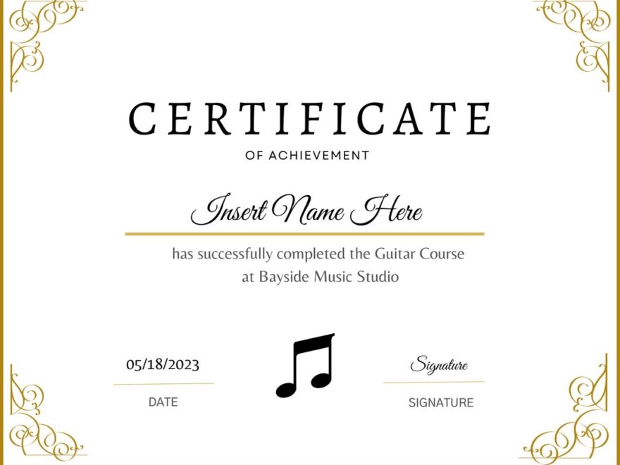 Free Printable Certificates Music Download Free Printable Certificates Music Png Images Free Worksheets On Clipart Library