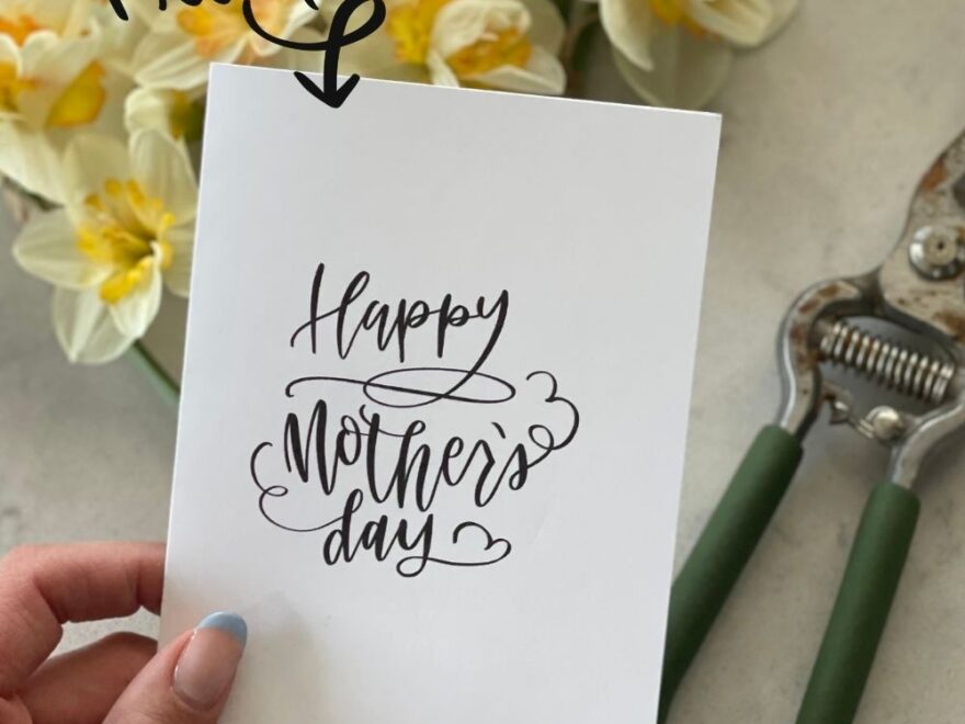 Free Printable Mothers Day Card Lemon Thistle