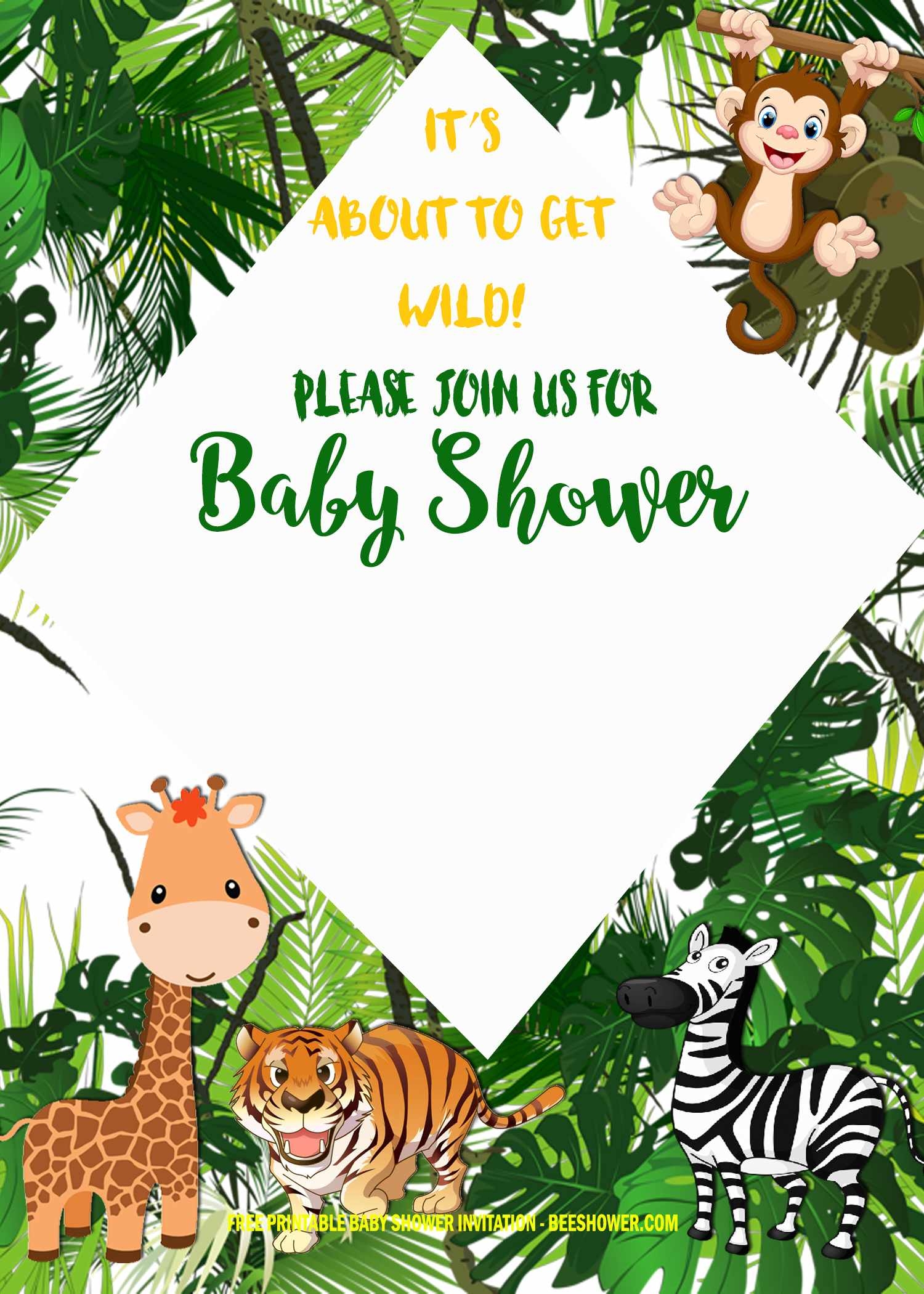 Free Printable Safari Baby Shower Invitations 2025 Www cosmecinc
