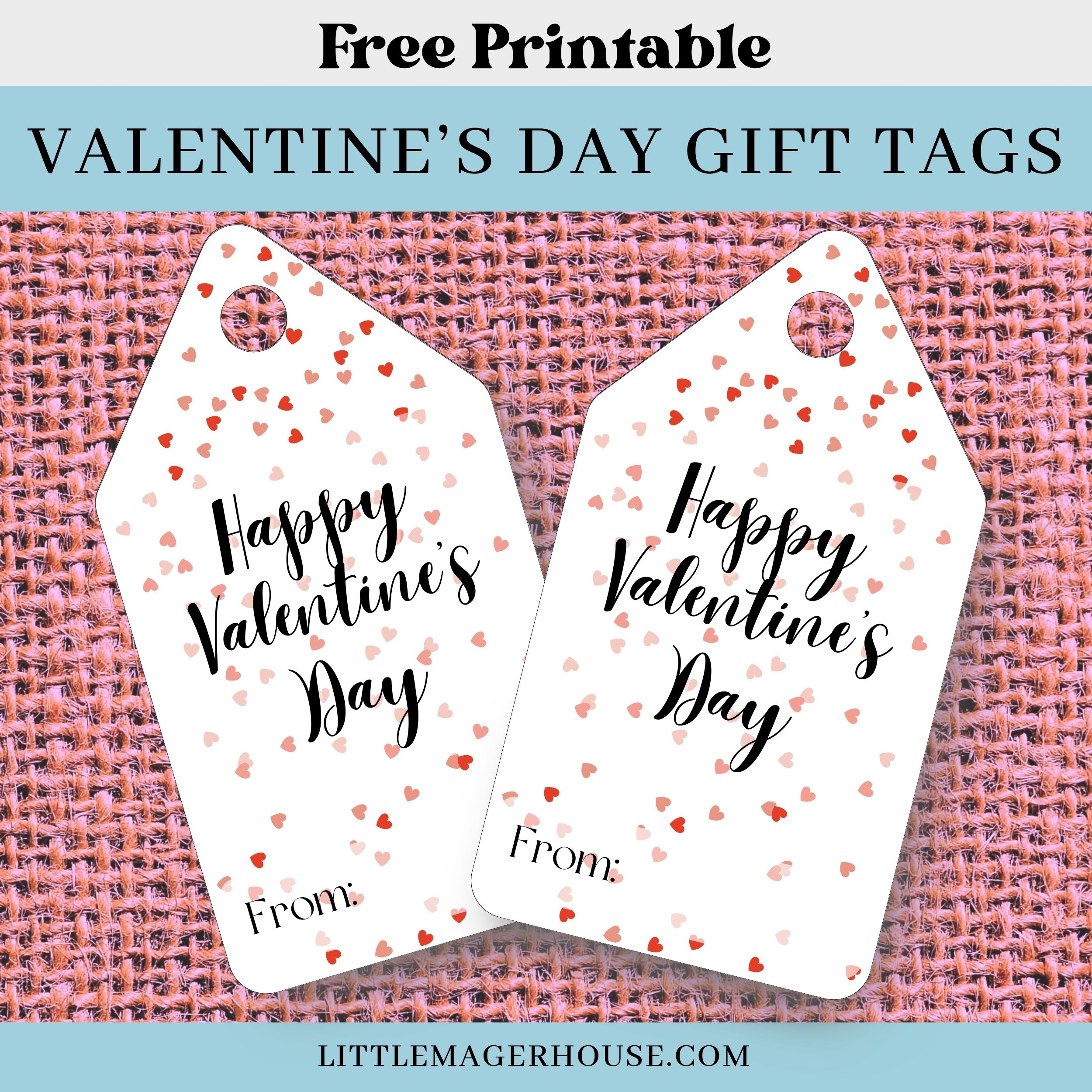 ValentineS Day Gift Tags Free Printable