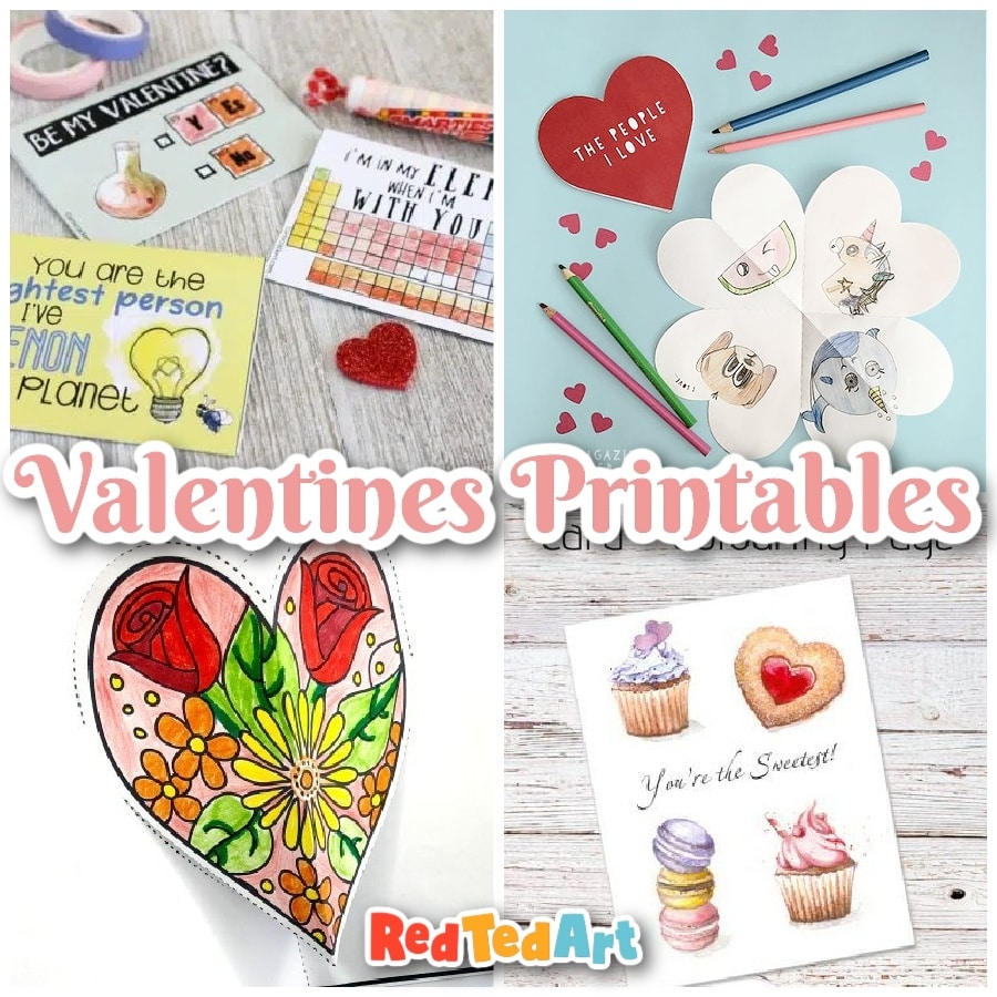 ValentineS Day Printables Arts And Craft