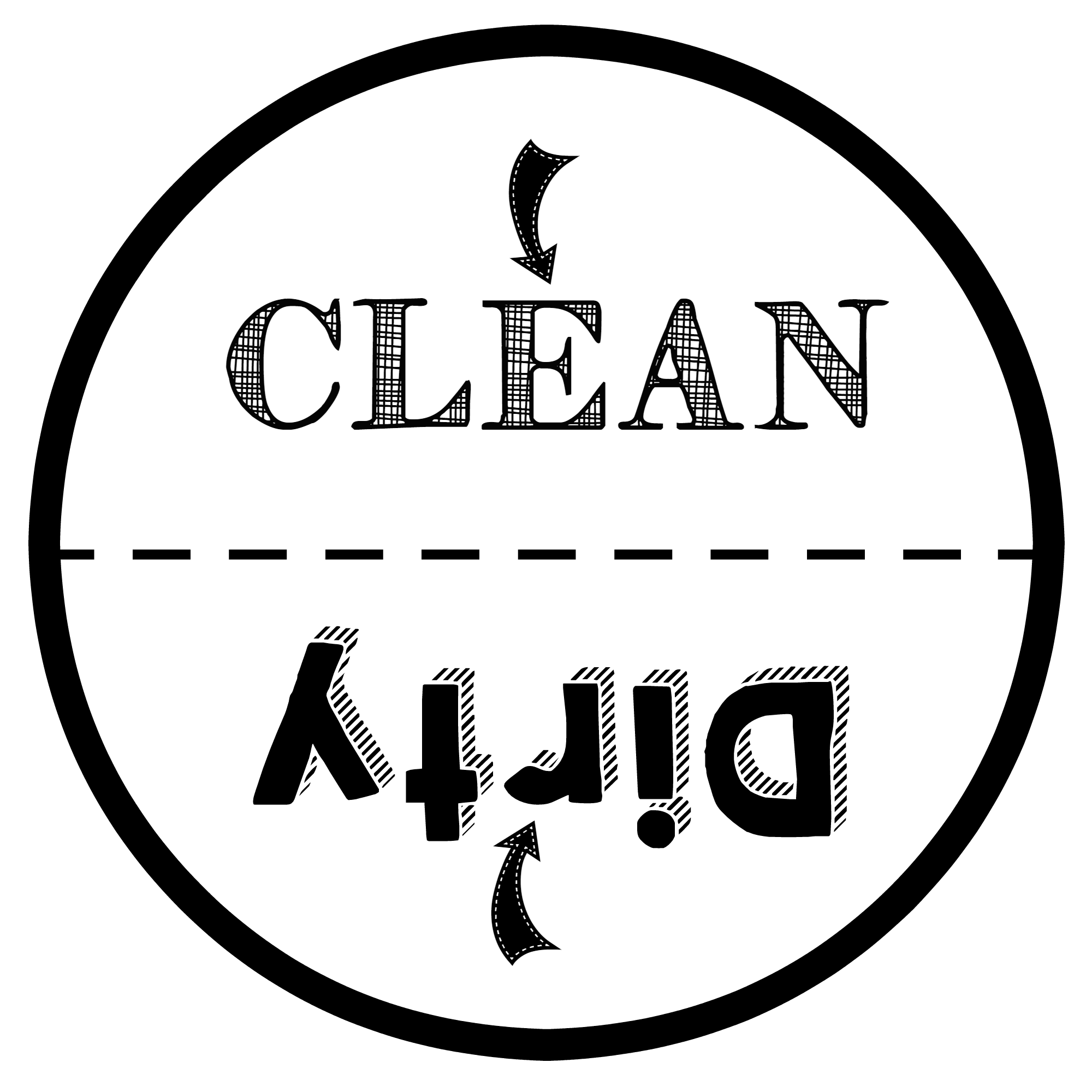 Freebie Friday Dishwasher Signs MY SITE