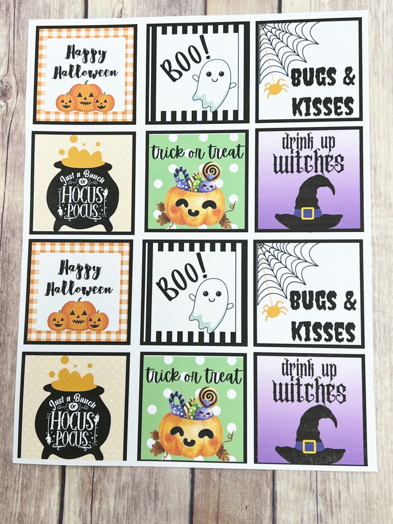 Halloween Gift Tags Leah With Love