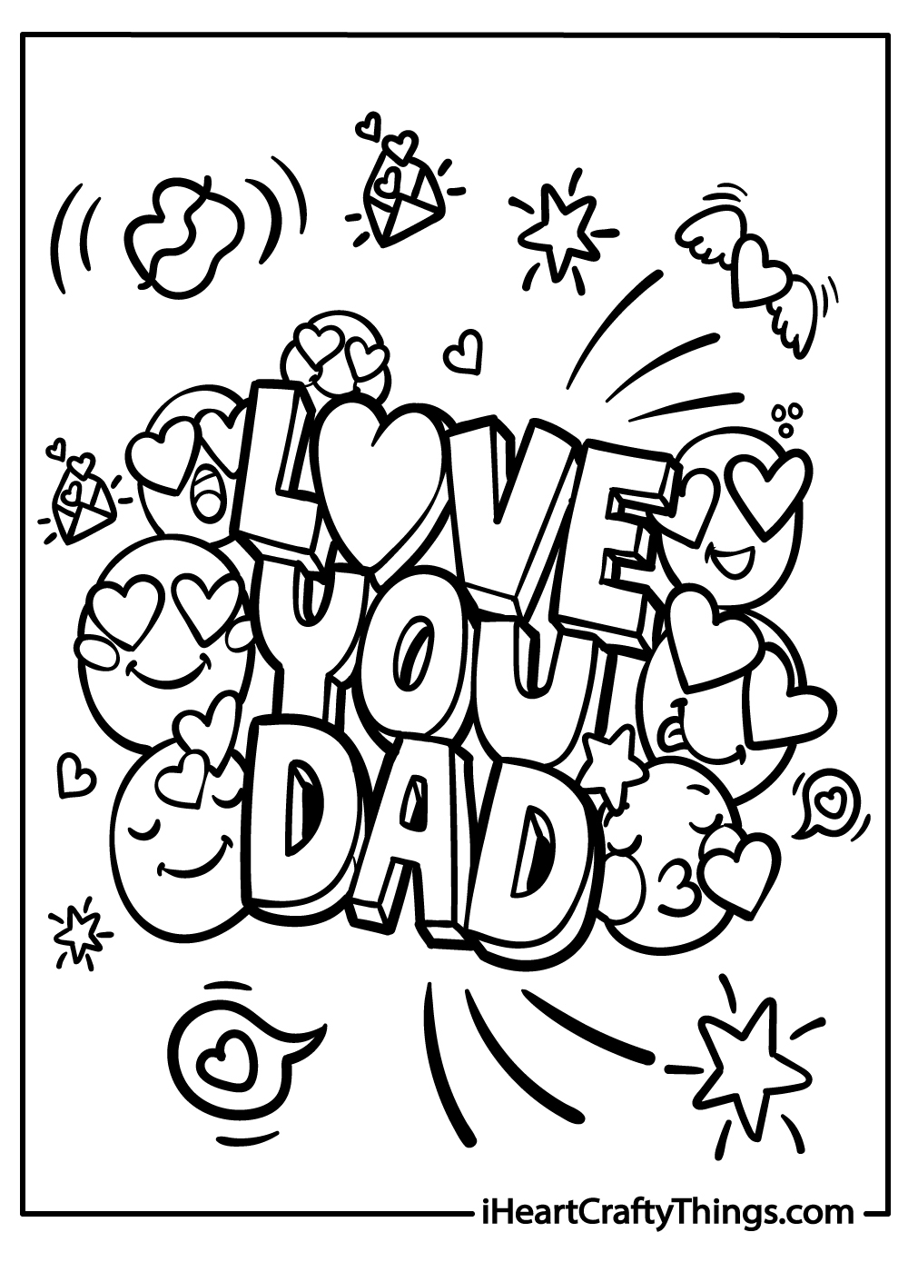 Happy Birthday Dad Coloring Pages 100 Free Printables 