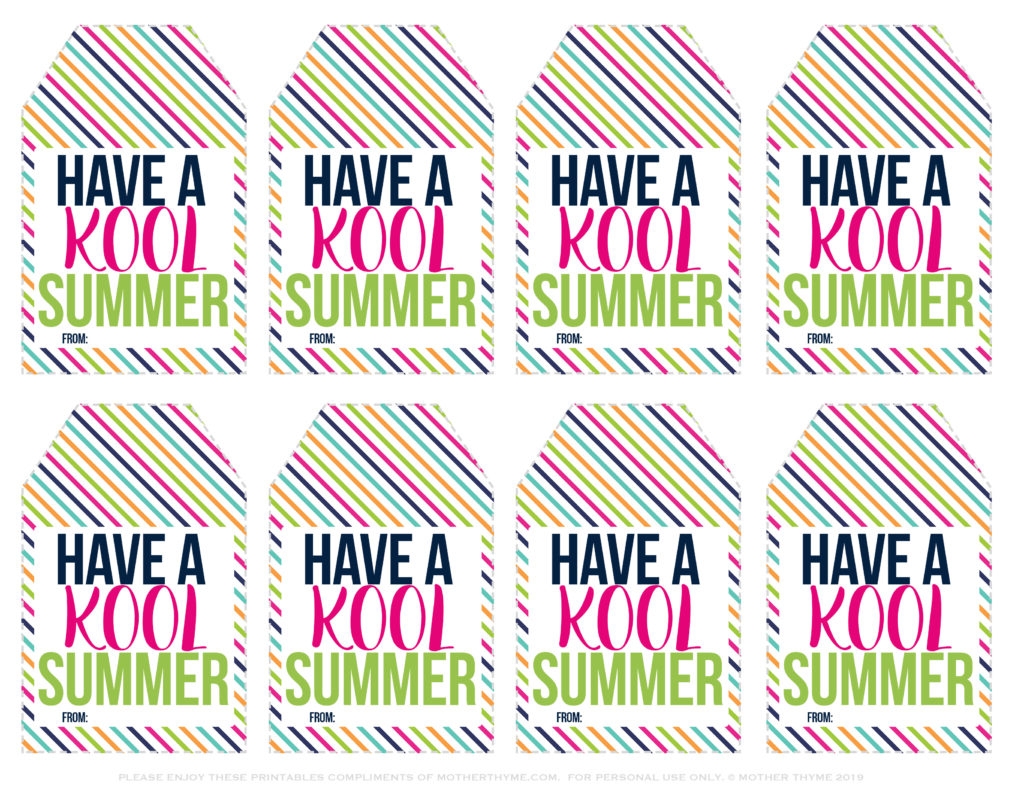 Have A Cool Summer Printable