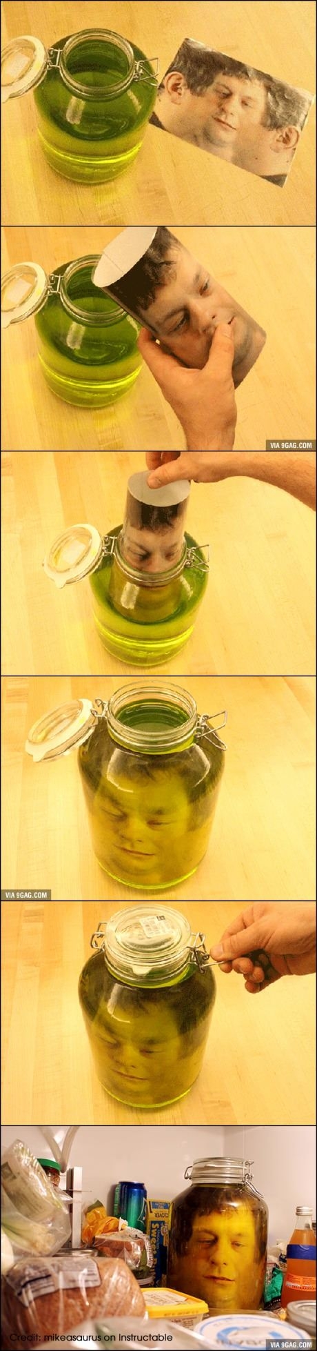 Printable Heads In A Bottle