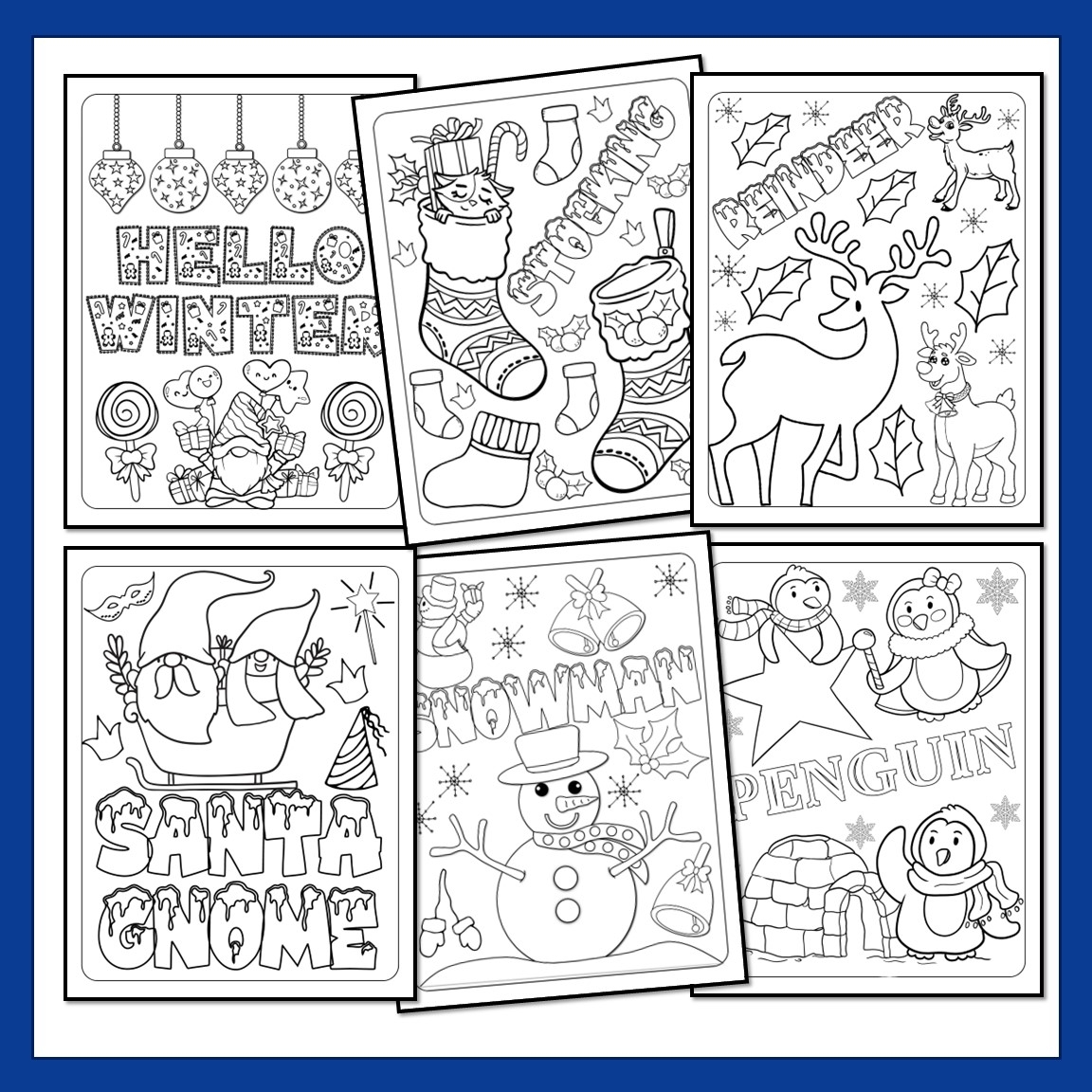 Holidays Around The World Kindergarten Christmas Winter Coloring Pages Made By Teachers