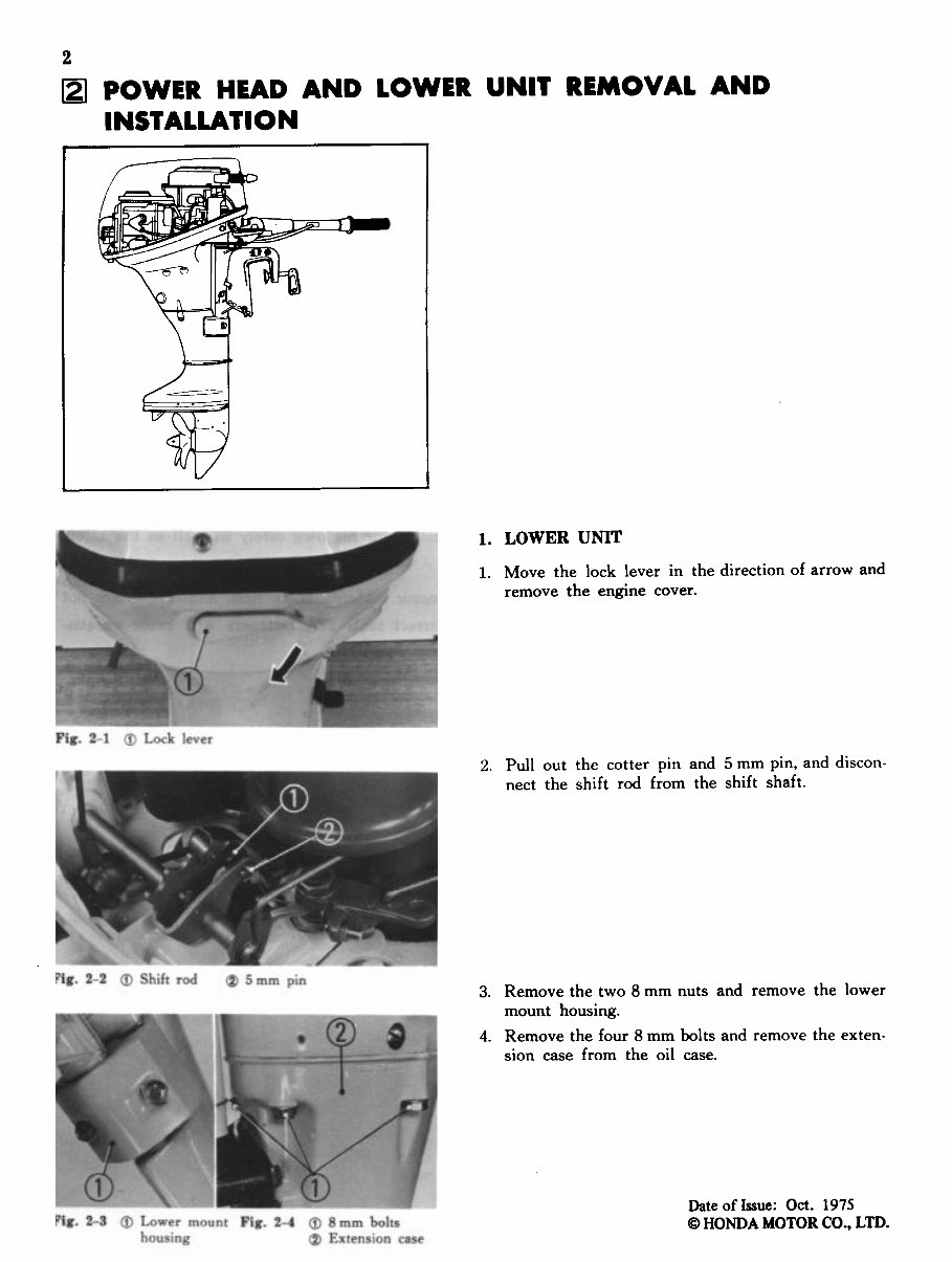 Honda Marine Outboard B75 K2 B75 K3 Workshop Service Repair Manual Downlaod EManualOnline