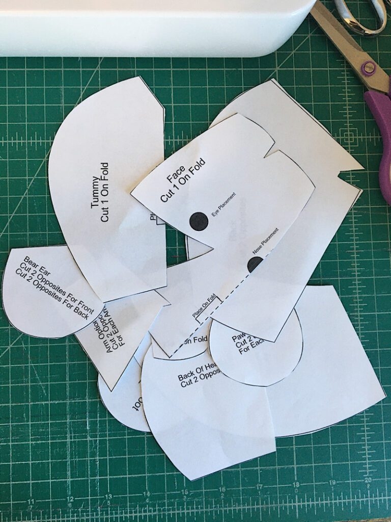 How To Make A Memory Bear Free PDF Pattern 