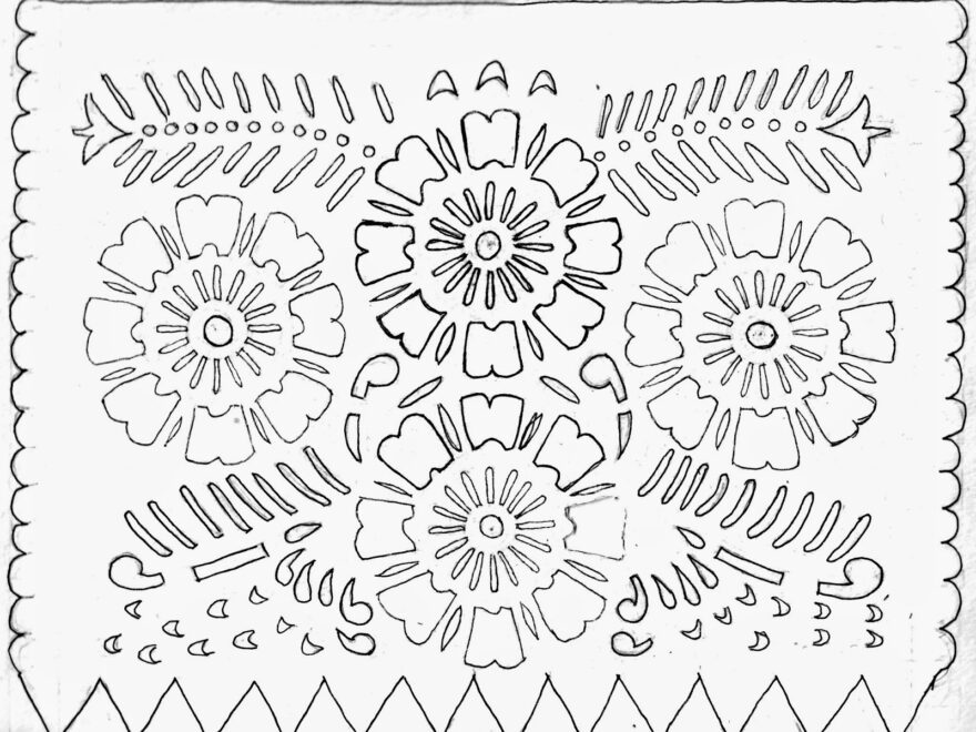 Introducing New Worlds With A Shrug Make This Papel Picado