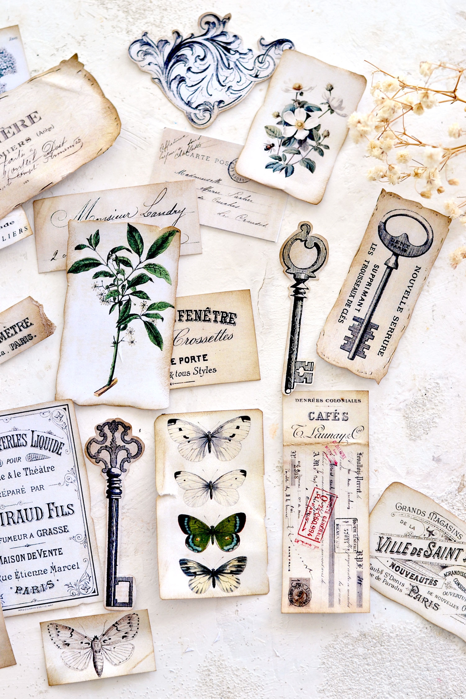 Free Junk Journal Vintage Printables
