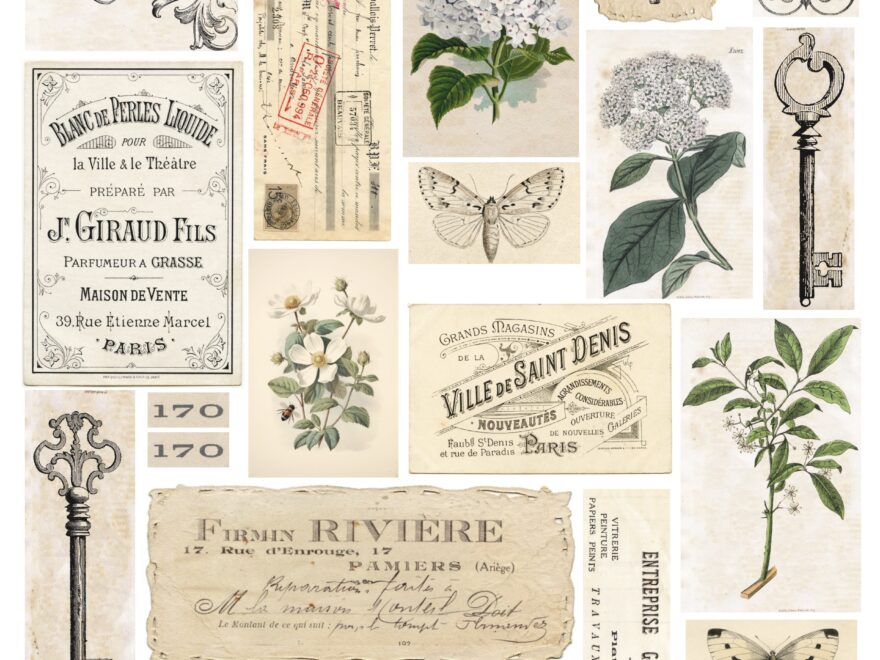 Junk Journal Pockets Free Printables The Graphics Fairy
