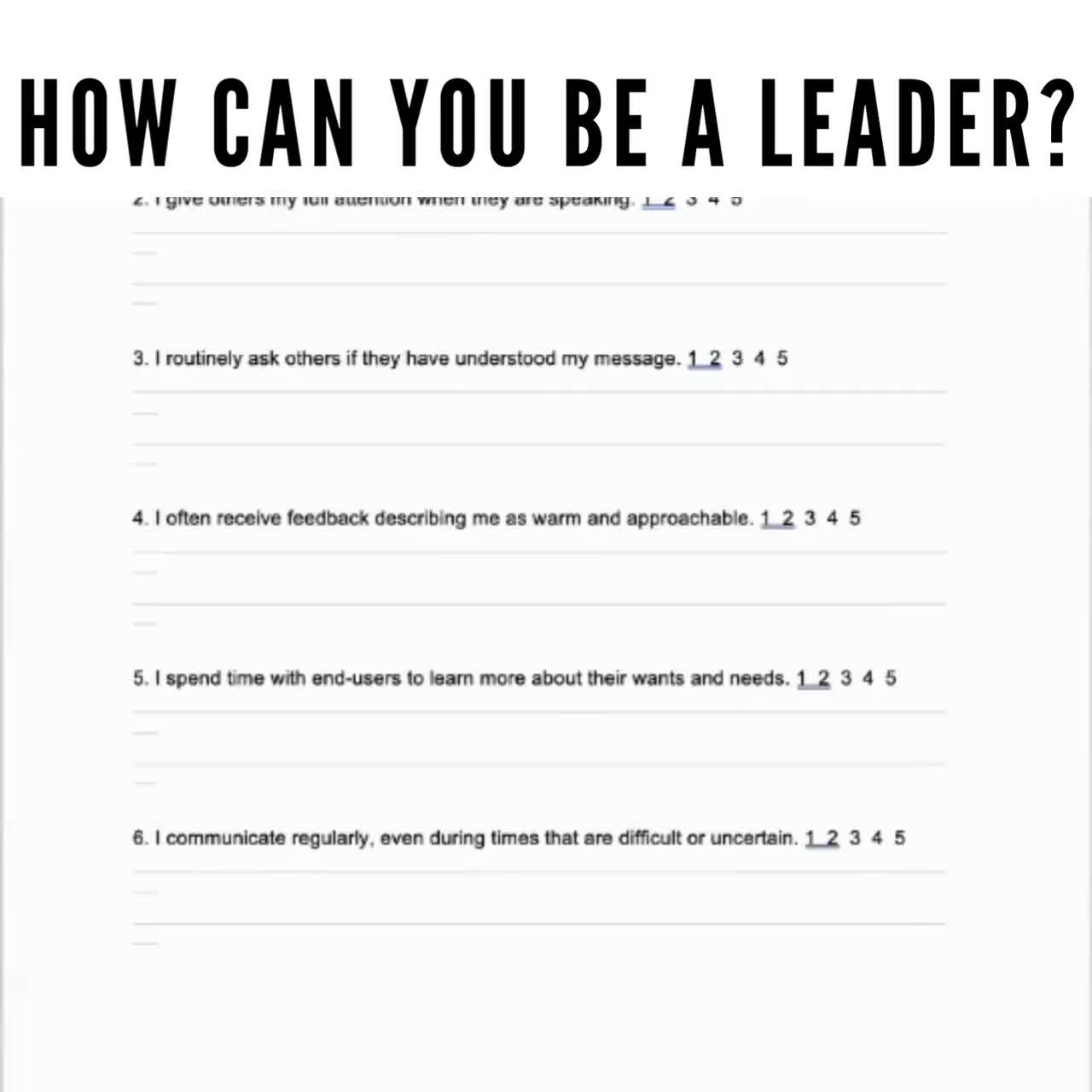 Leader Start Assessment Kit Self evaluation Tool The Questions You Need To Ask Yourself Can I Be A Leader Leadership Skills Is Essential Etsy