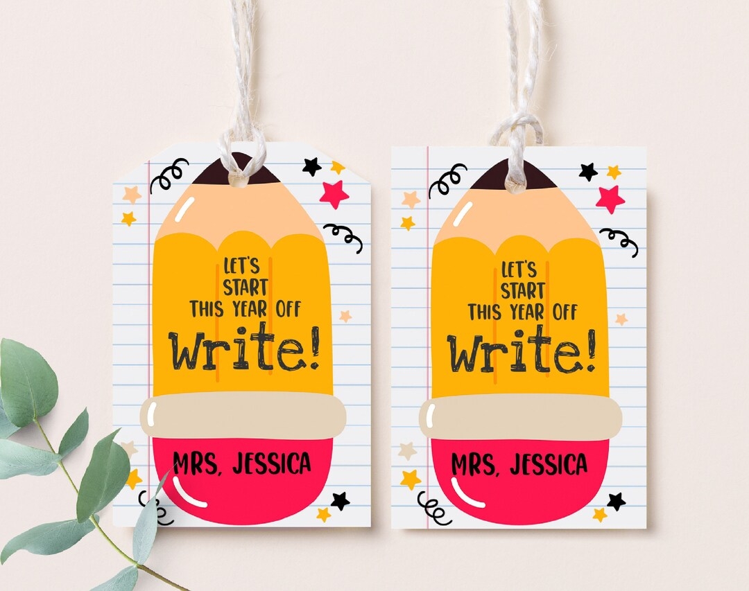 LetS Start This Year Off Write Printable