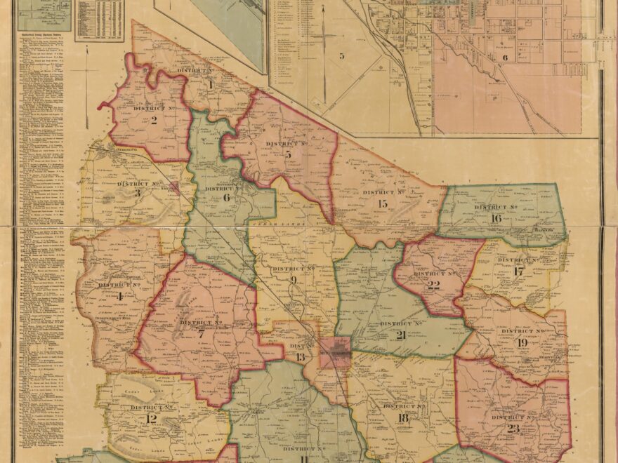 Map Of Rutherford County Tenn From Actual Surveys Library Of Congress