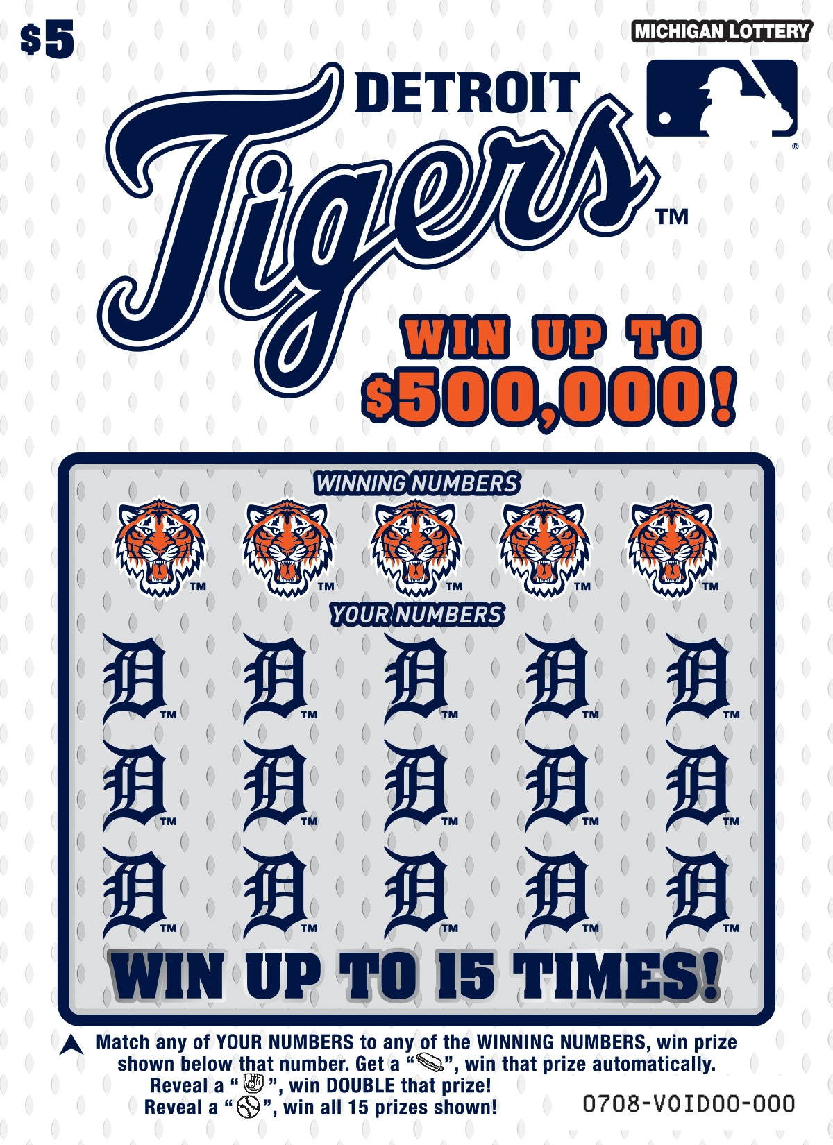 Michigan Lottery And Detroit Tigers Team Up To Give Michiganders A Chance To Win Up To 500 000 Michigan Lottery Connect