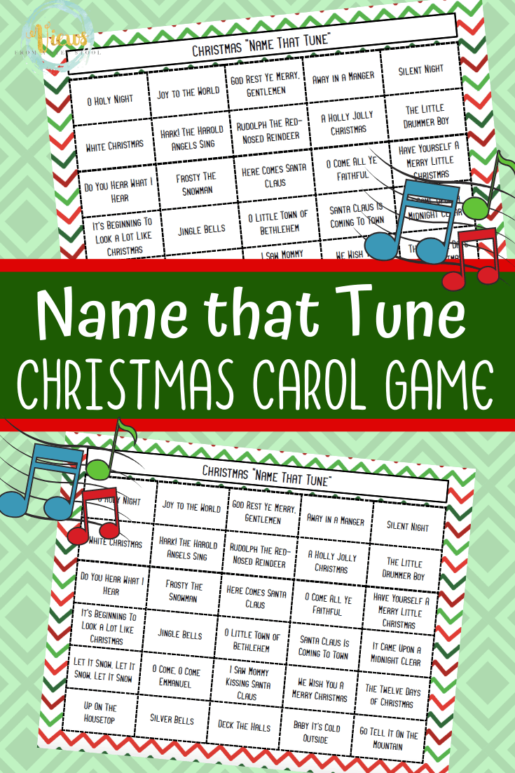 Guess The Christmas Song Printable