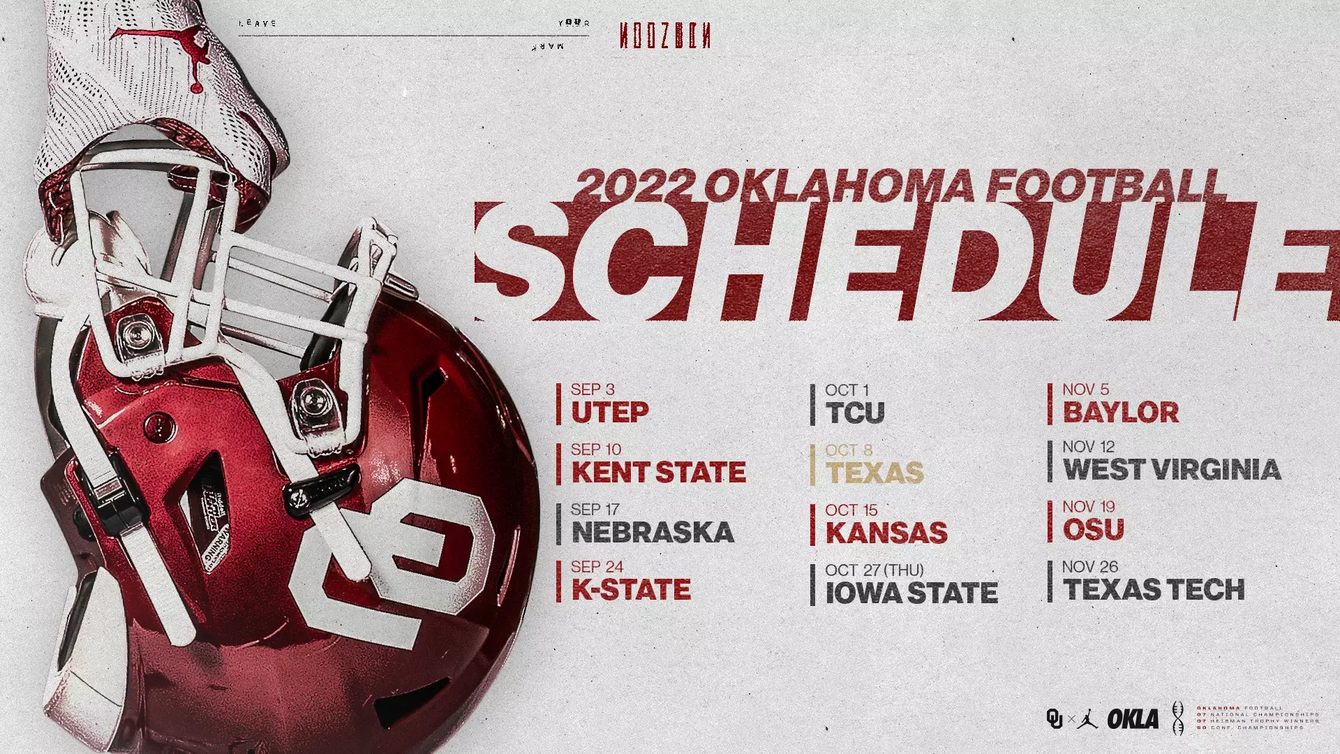 Oklahoma Football Deals Schedule