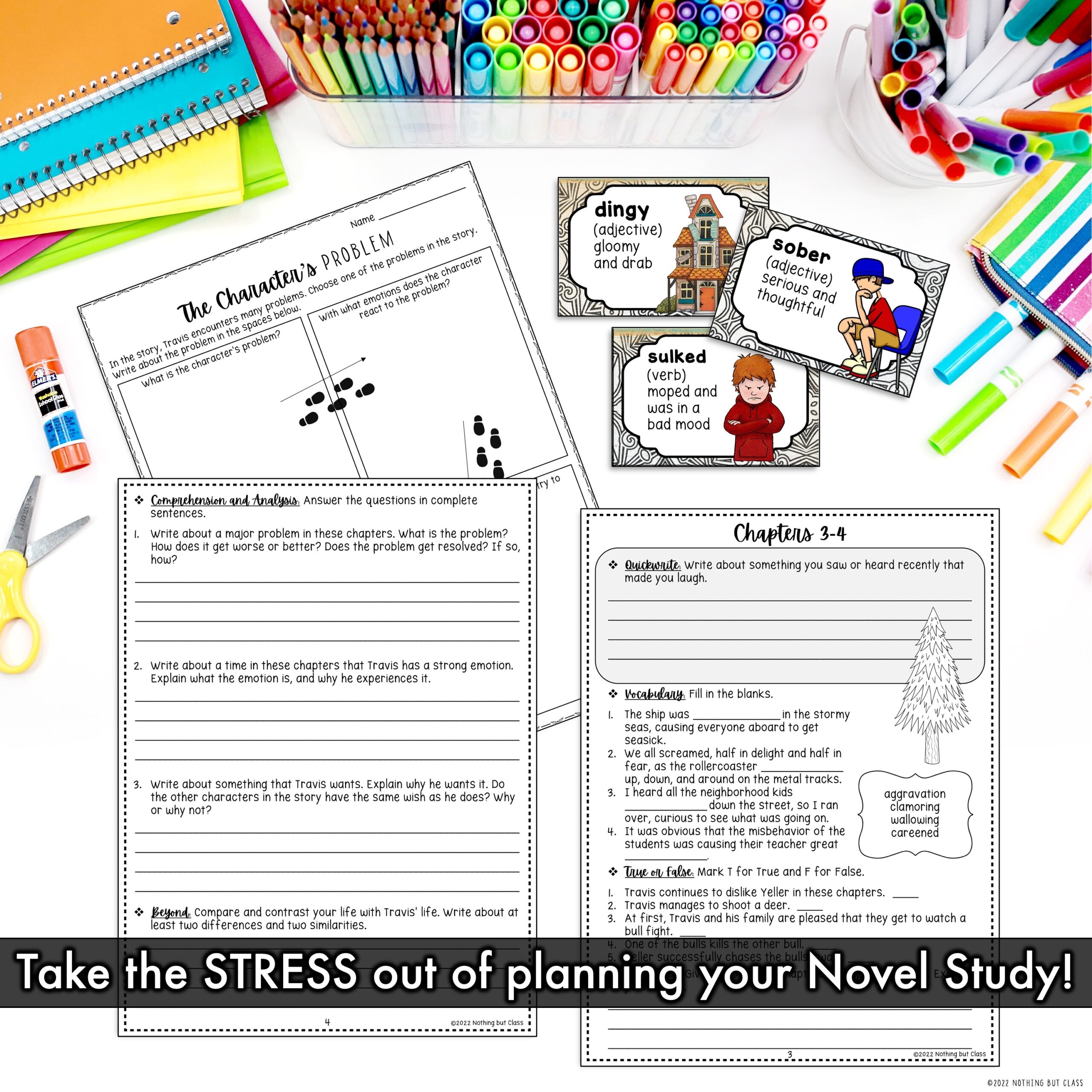Free Printable Worksheets For Old Yeller