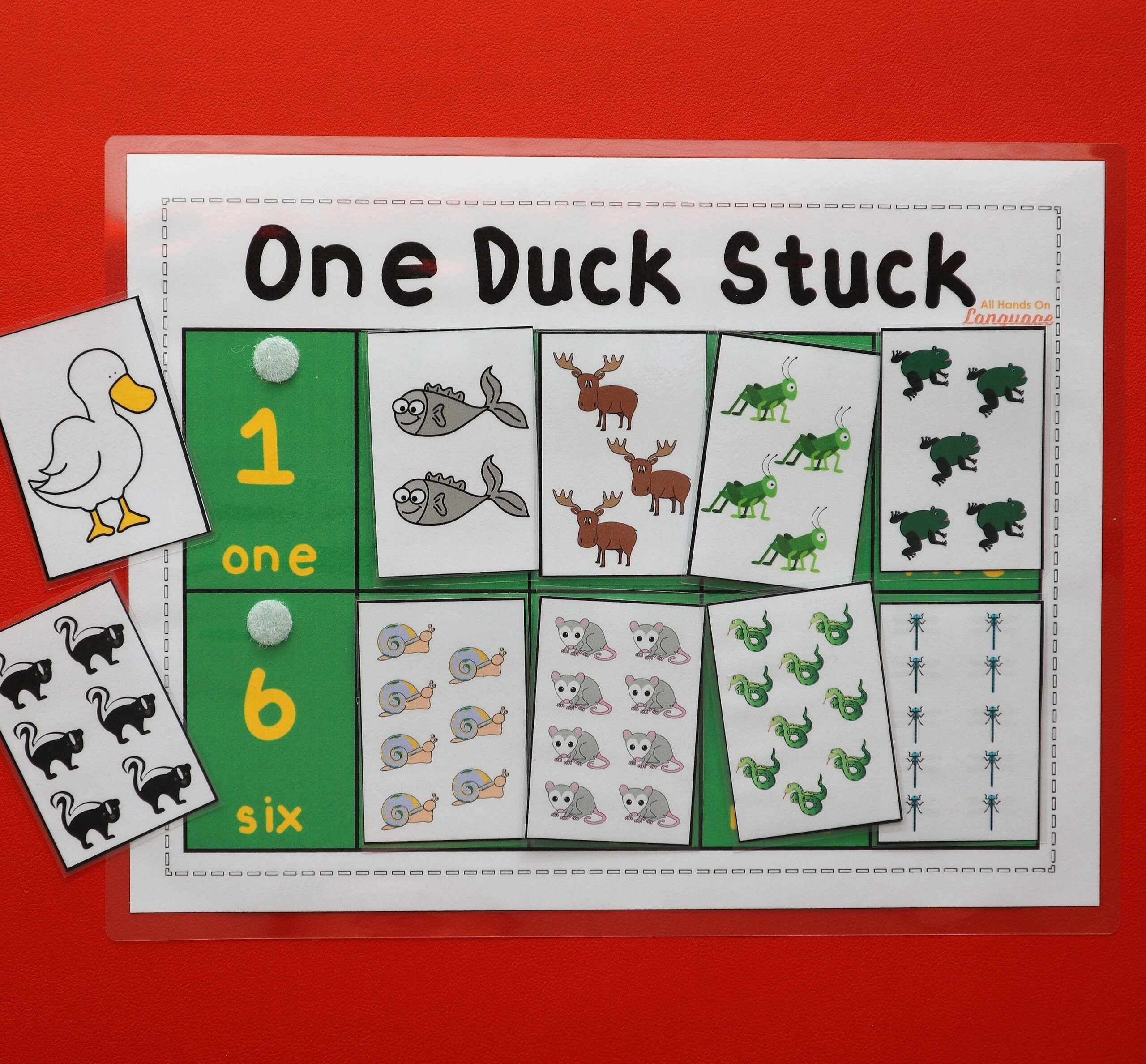 One Duck Stuck Story Companion Count To 10 Sequencing And Literacy Activities Speech And Autism PDF Printable Etsy