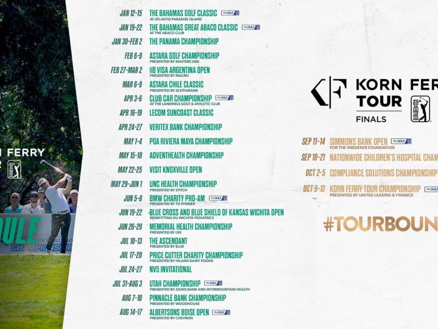 PGA TOUR Announces 2025 Korn Ferry Tour Schedule