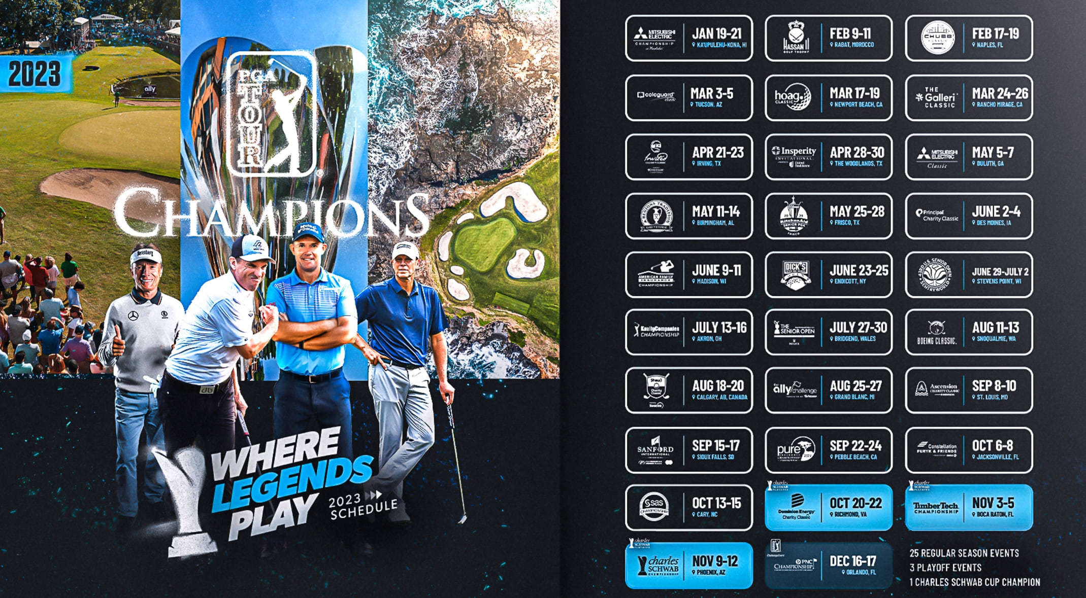 Pga Tour Schedule 2025 Printable