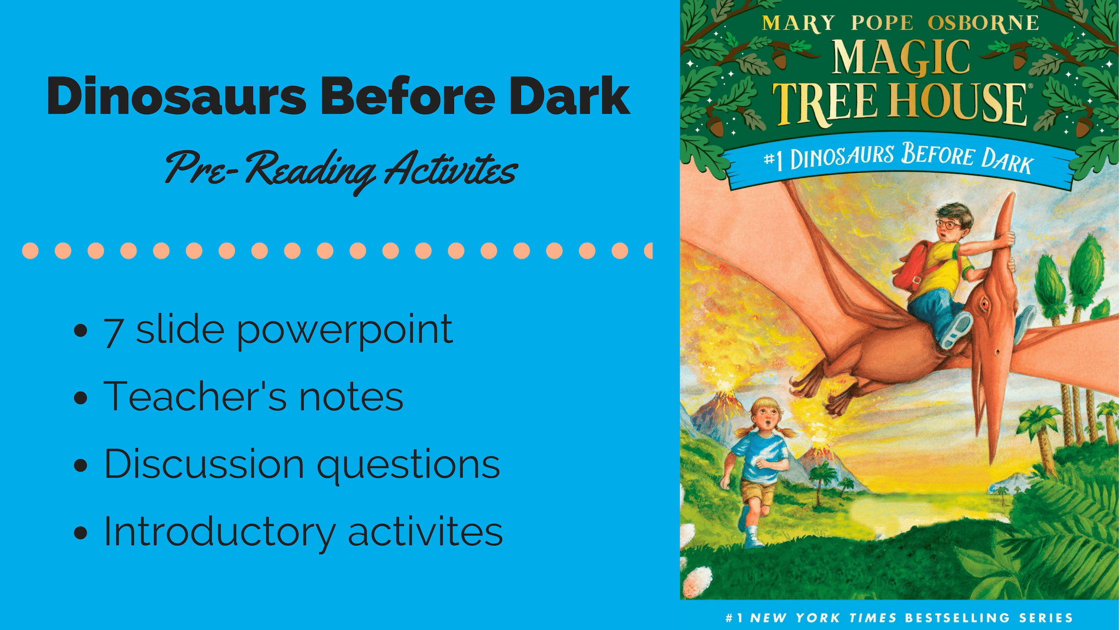 Pre Reading Activities For Dinosaurs Before Dark FREE ThinkSLP