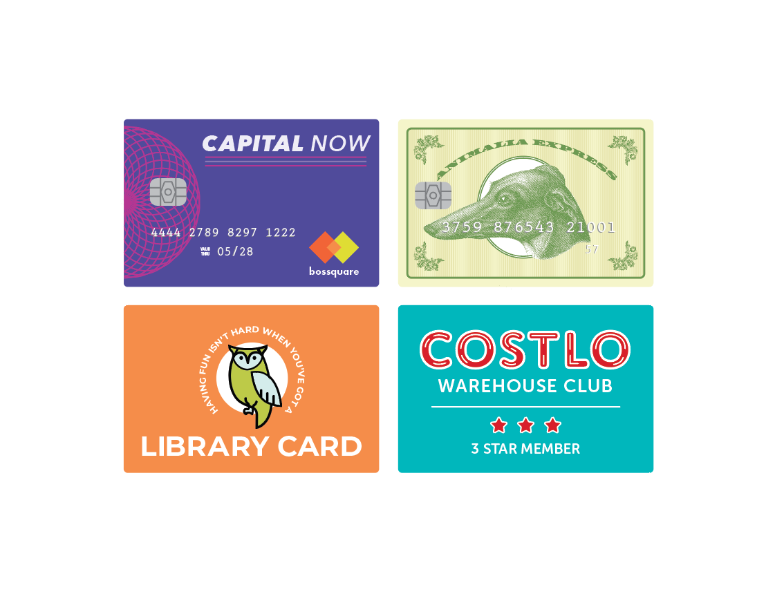Pretend Credit Cards Play With CMYK Free Printables