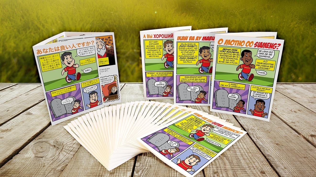 Free Printable Cartoon Tracts Evangelism