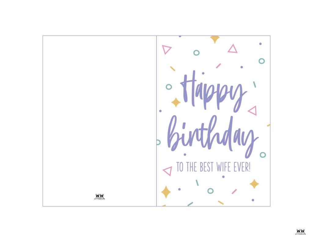 Printable Birthday Cards 110 FREE Birthday Cards Printabulls