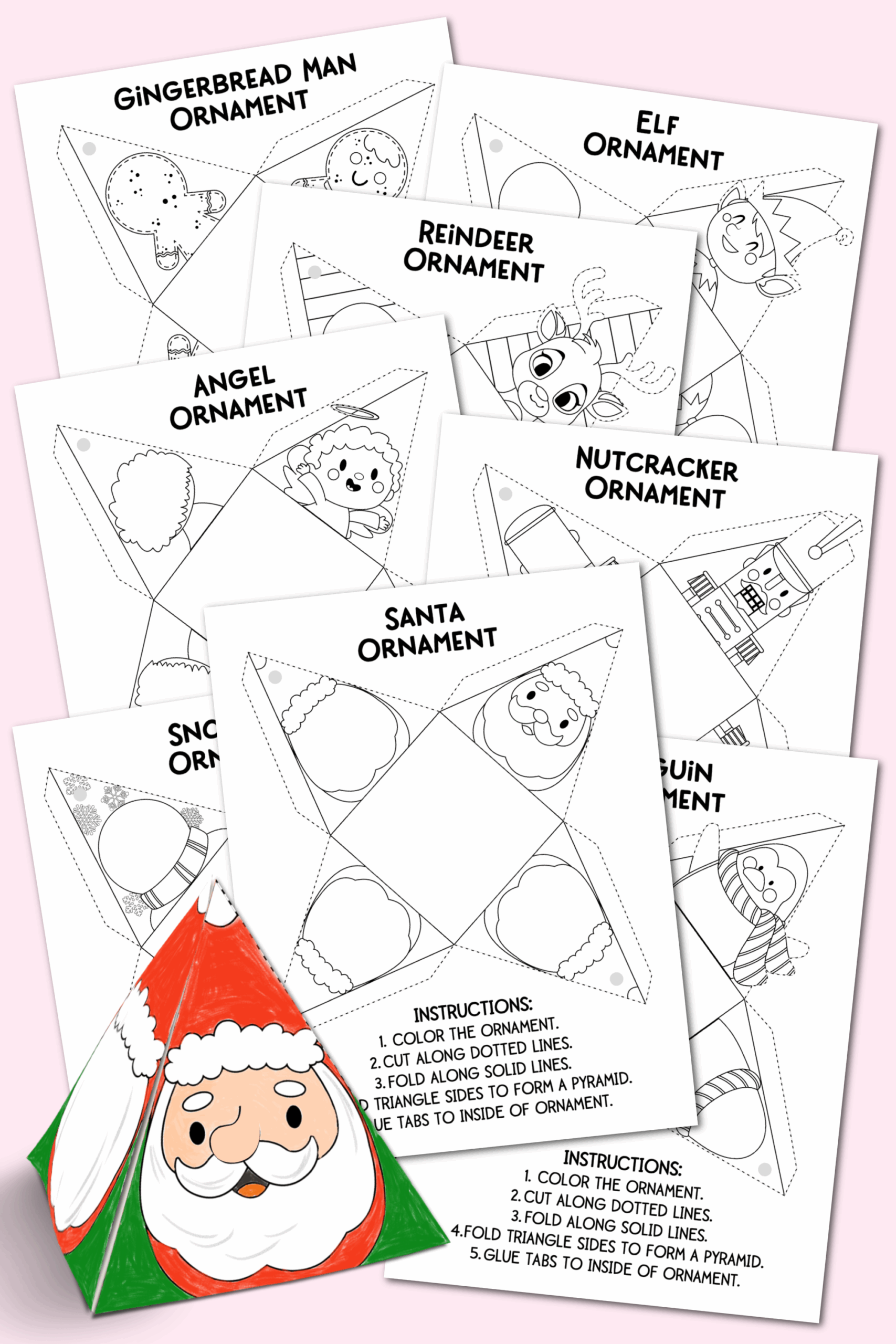 Printable Christmas Ornaments To Make