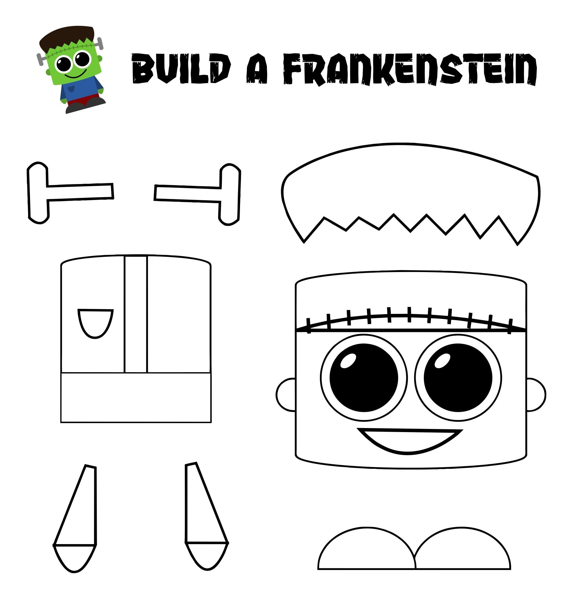 Printable Halloween Activities Printable Party Favors
