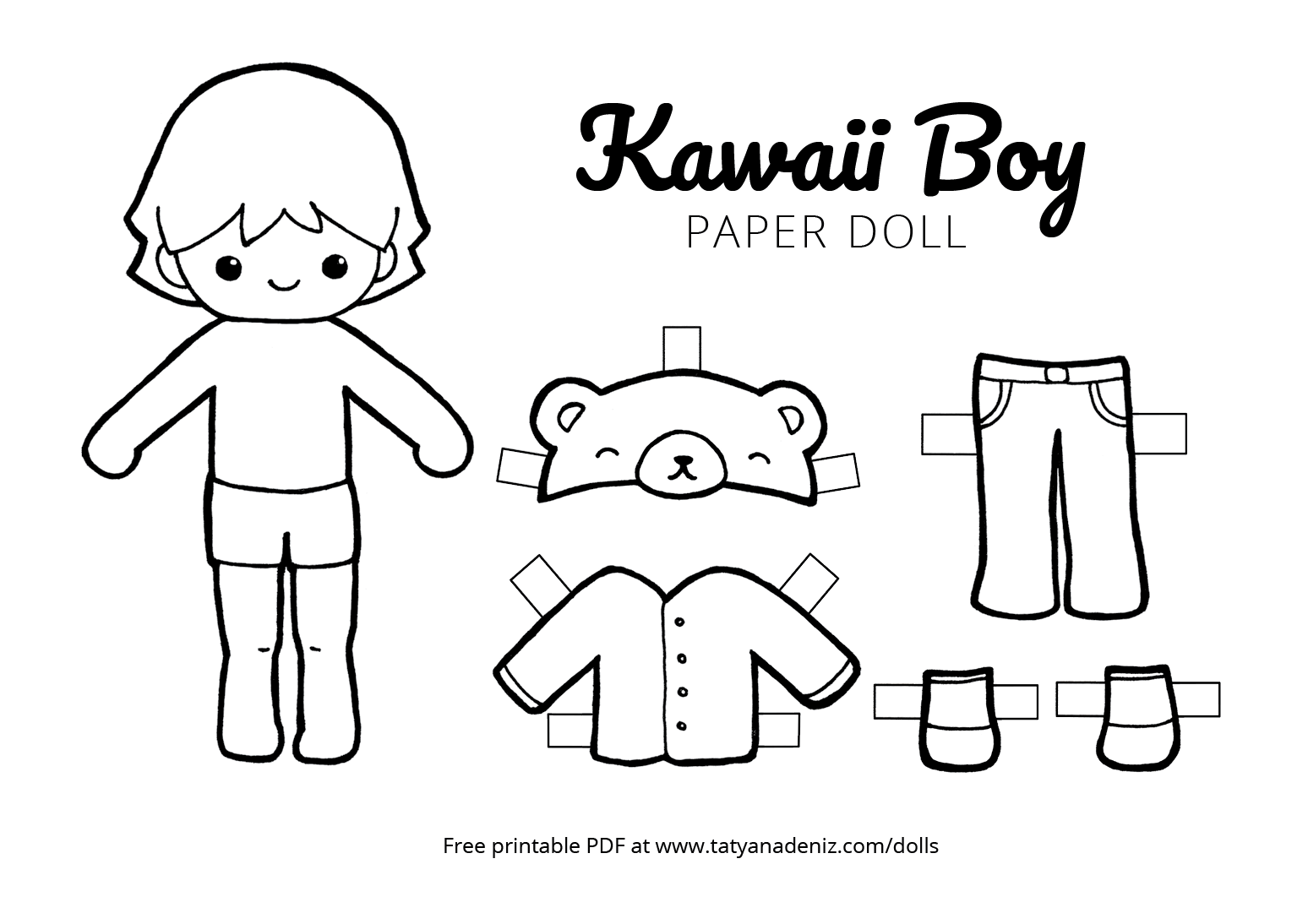 Printable Paper Dolls To Color New Arrivals