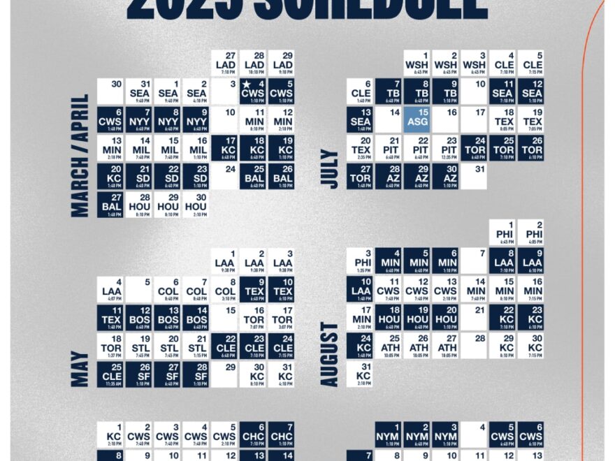 Printable Schedule Detroit Tigers