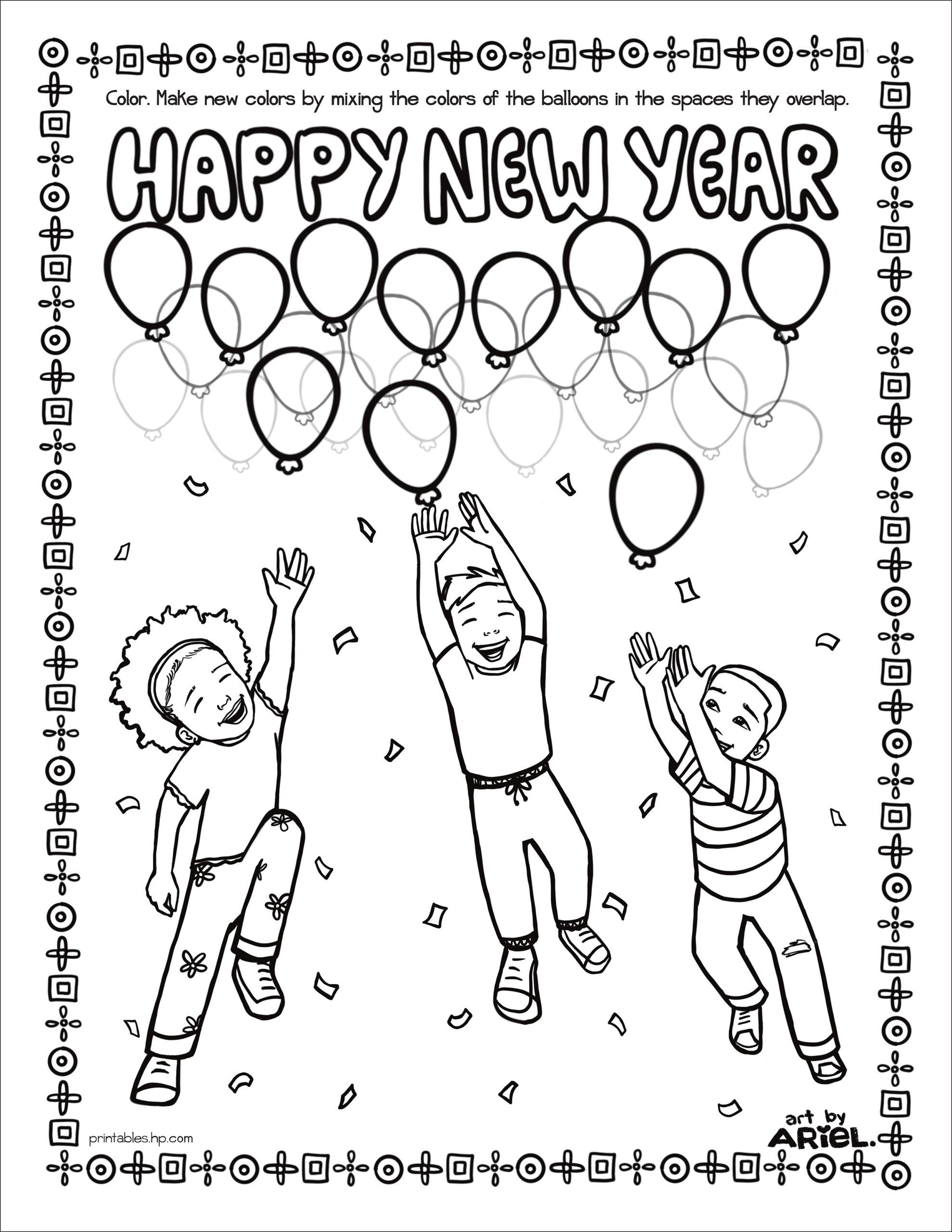 Printables Free Coloring Pages Learning Worksheets HP Official Site