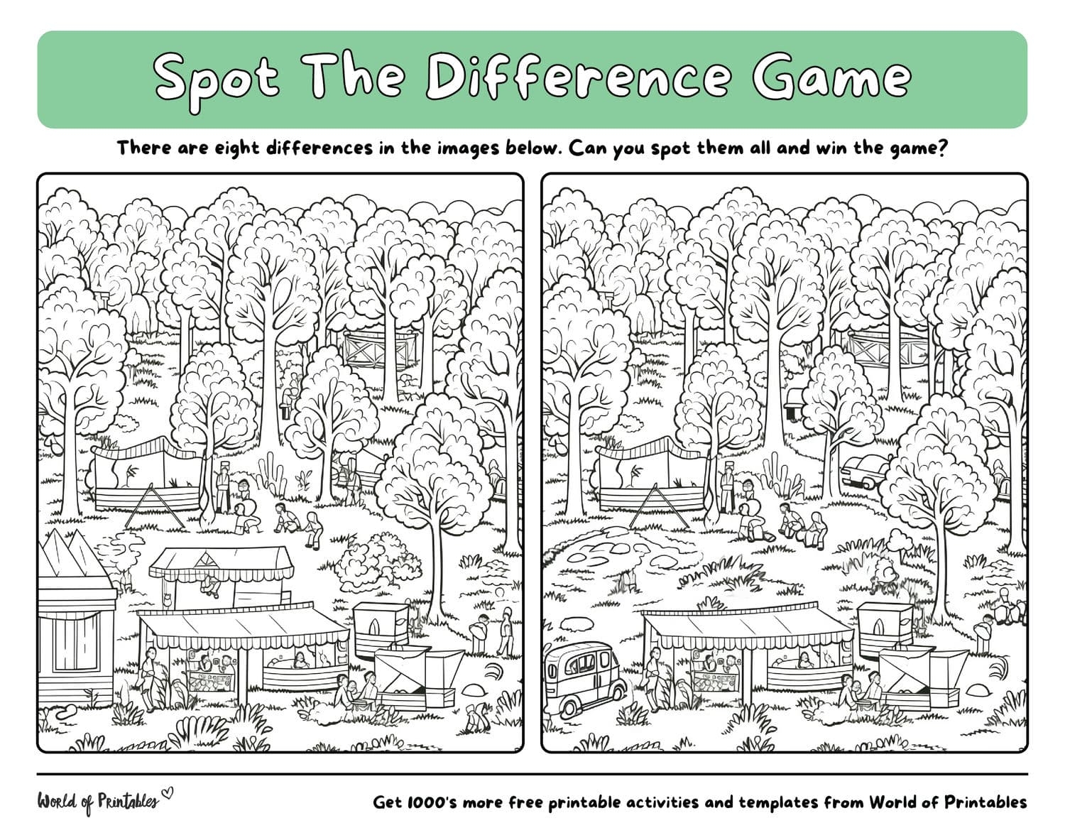 Products Printable 100 Hidden Object Picture Puzzles Activity Worksheets Library