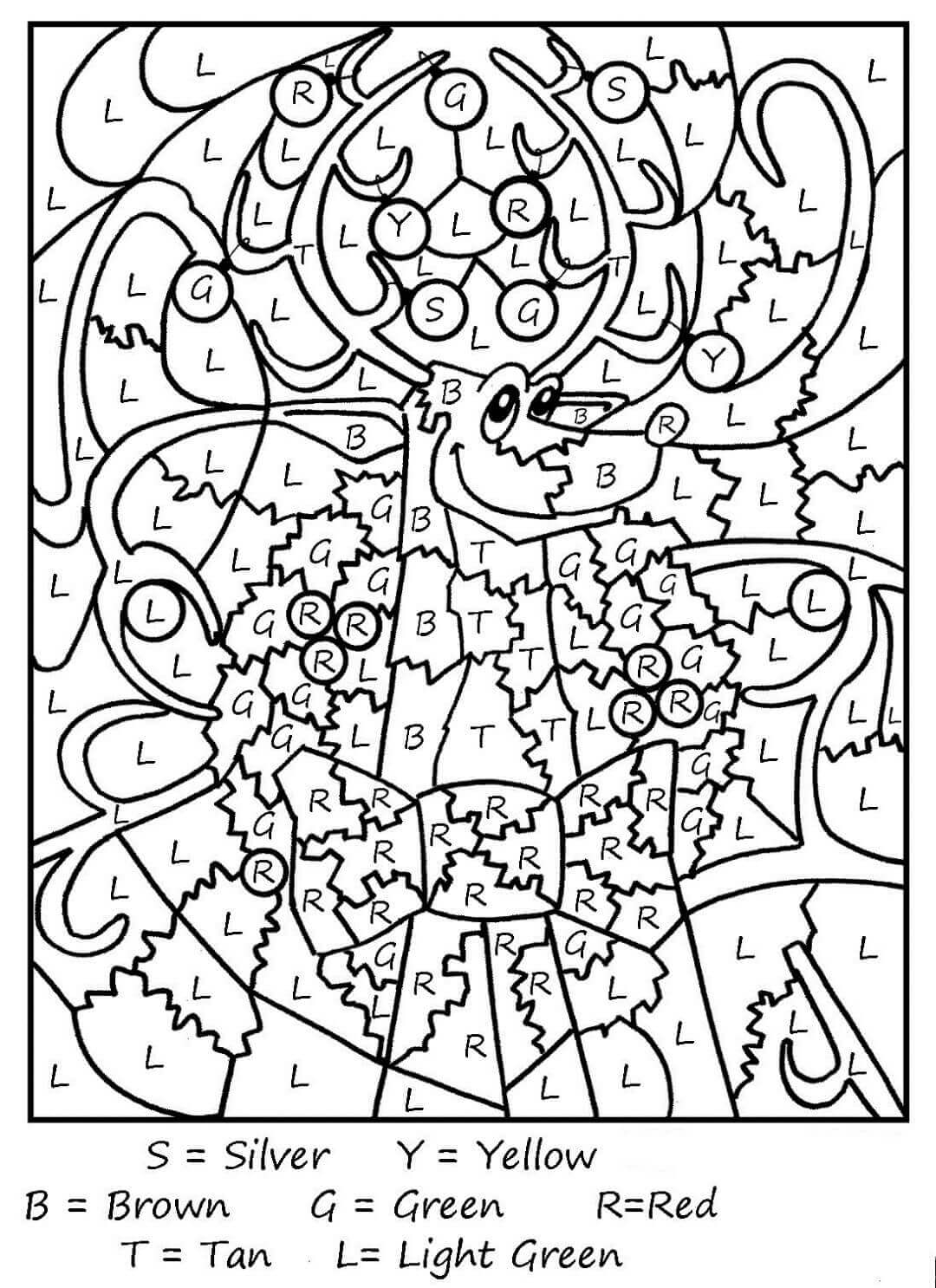 Reindeer Coloring Pages Printable Coloring Pages FREE