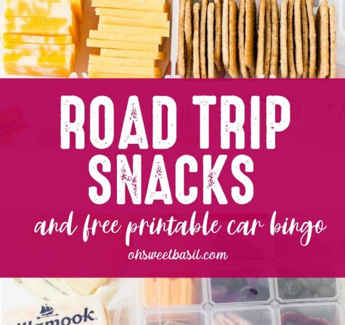 Road Trip Snacks Hack Free Printable Car Bingo Oh Sweet Basil